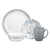 Corelle® Prairie Garden Gray 16-piece Dinnerware Set