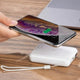 wired and wireless power bank phone holder