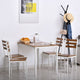 5 Piece Modern Wooden Dining Table and Chair Set