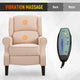 Vibrating Massage Sofa Chair