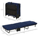 Folding Portable Steel Single Bed