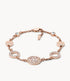 Pearl Disk Station Bracelet