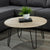 Coffee Table-Natural/Black