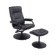 Recliner Chair and Stool Set