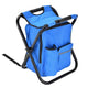 2 in 1 Folding Fishing Chair Bag Fishing Backpack Chair Stool Convenient Wear-resistantv for Outdoor Hunting Climbing Equipment